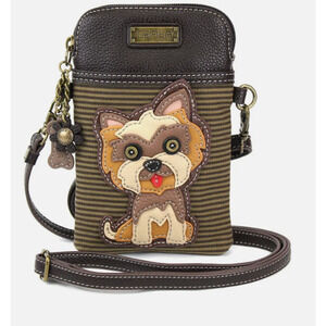 Chala Cell Phone Crossbody Bag, Yorkshire Brown